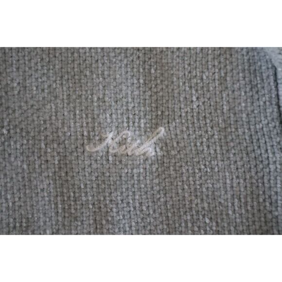 Kith Women's Sz Small Mint Green Thick Chenille Cropped Sweater - Picture 6 of 7